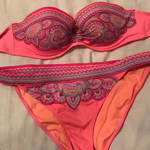 Victoria secret strapless bikini